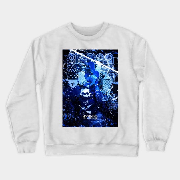 Destiny 2 Hunter Arcstrider Crewneck Sweatshirt by syanart